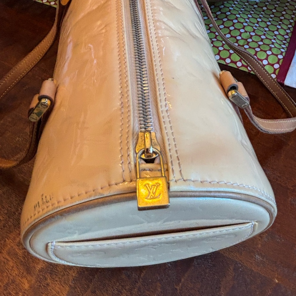 LOUIS VUITTON Vernis Bedford Papillon Handbag Bag Monogram - Picture 5 of 10
